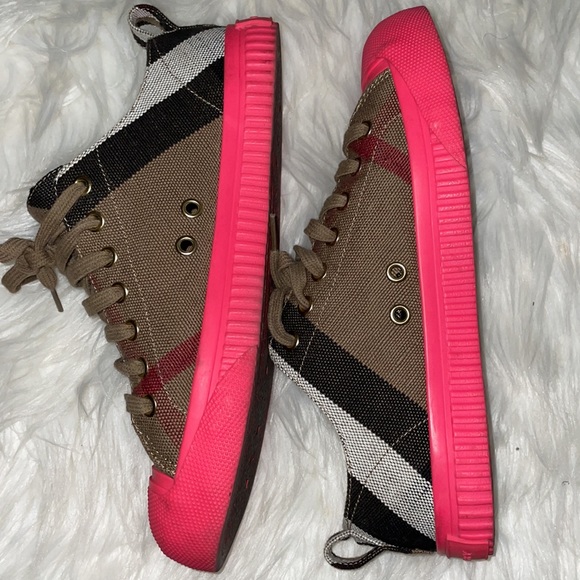 💜Burberry Bourbon low Sneakers - Picture 8 of 14
